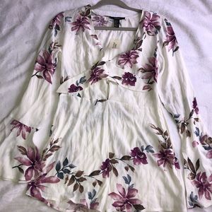 Fun Spring/Summer Floral Romper